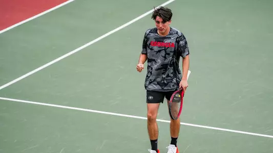 Ryan Colby during a match against on SEC opponent during March, 2024.