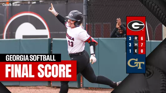 24SB Score - Georgia 6, Georgia Tech 3