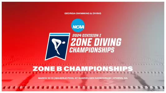 Georgia diving hosts the NCAA Zone B Championships this week.