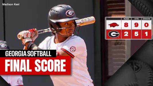 24SB Score - Georgia 2, Arkansas 8