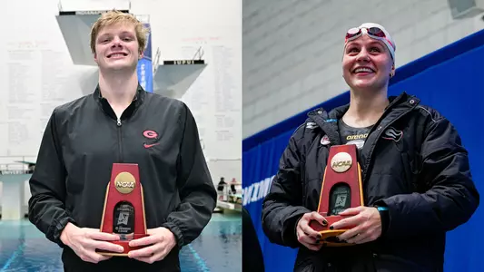 Jake Magahey and Abby McCulloh