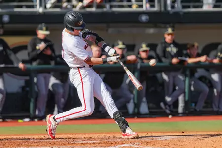 Georgia first baseman and outfielder Charlie Condon (24) during Georgia’s game against Wofford at Foley Field in Athens, Ga., on Tuesday, Mar. 19, 2024. (Kari Hodges/UGAAA)