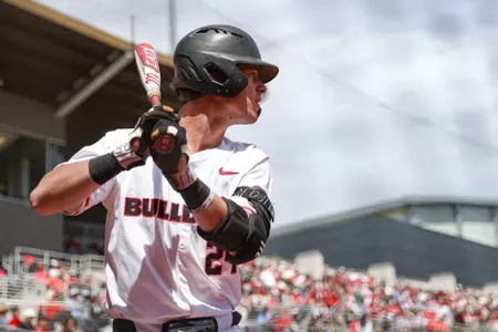 Georgia first baseman and outfielder Charlie Condon (24) during Georgia’s game against Alabama at Foley Field in Athens, Ga., on Sunday, Mar. 24, 2024. (Kari Hodges/UGAAA)
