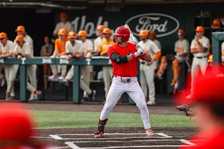 Georgia catcher and outfielder Corey Collins (6) during Georgia’s game against Tennessee at Lindsey Nelson Stadium in Knoxville, Tn., on Sunday, Mar. 31, 2024. (Kari Hodges/UGAAA)