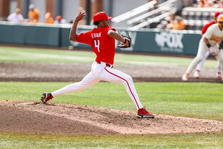 Georgia pitcher Jarvis Evans (4) during Georgia’s game against Tennessee at Lindsey Nelson Stadium in Knoxville, Tn., on Sunday, Mar. 31, 2024. (Kari Hodges/UGAAA)