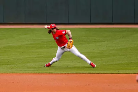 Georgia infielder Paul Toetz (23) during Georgia’s game against Alabama at Foley Field in Athens, Ga., on Saturday, March 23, 2024. (Cassie Baker/UGAAA)