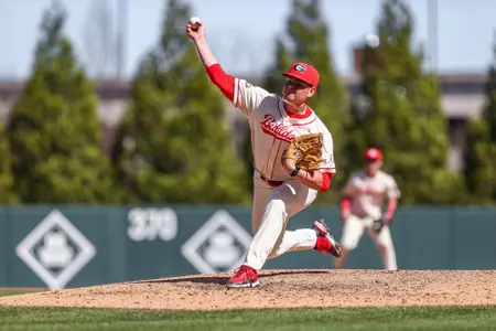 Georgia pitcher James Hays (18) during Georgia’s game against Northern Colorado at Foley Field in Athens, Ga., on Sunday, Mar. 10, 2024. (Kari Hodges/UGAAA)