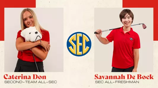 2024 SEC Women's Golf accolade winners