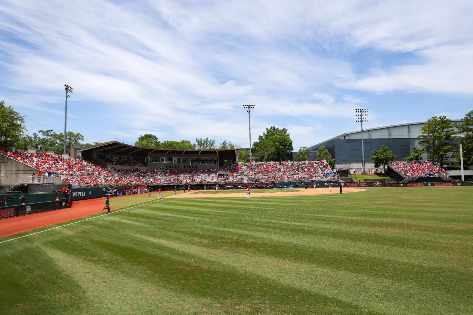 Scenes of Foley Field during Georgia’s game against NC State at the NCAA Athens Super Regional at Foley Field in Athens, Ga., on Saturday, June 8, 2024. (Kari Hodges/UGAAA)