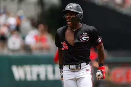Tre Phelps in Super Regional game against NC State