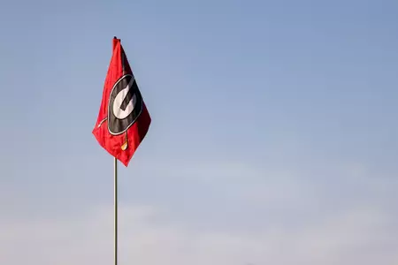 UGA Golf Flag
