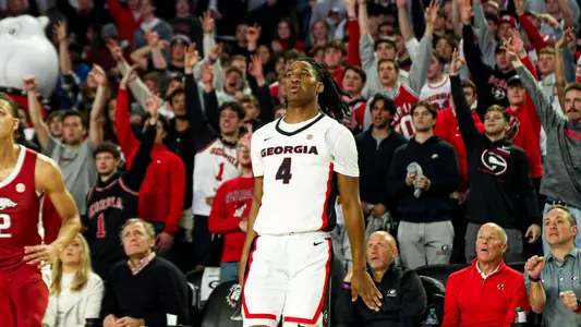 Silas Demary Jr. against Arkansas (photo by Emma Murray).