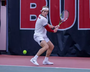 Miguel Perez Peña during the Southern Intercollegiate Championships at the Dan Magill Tennis Complex on Saturday, Sept. 14, 2024