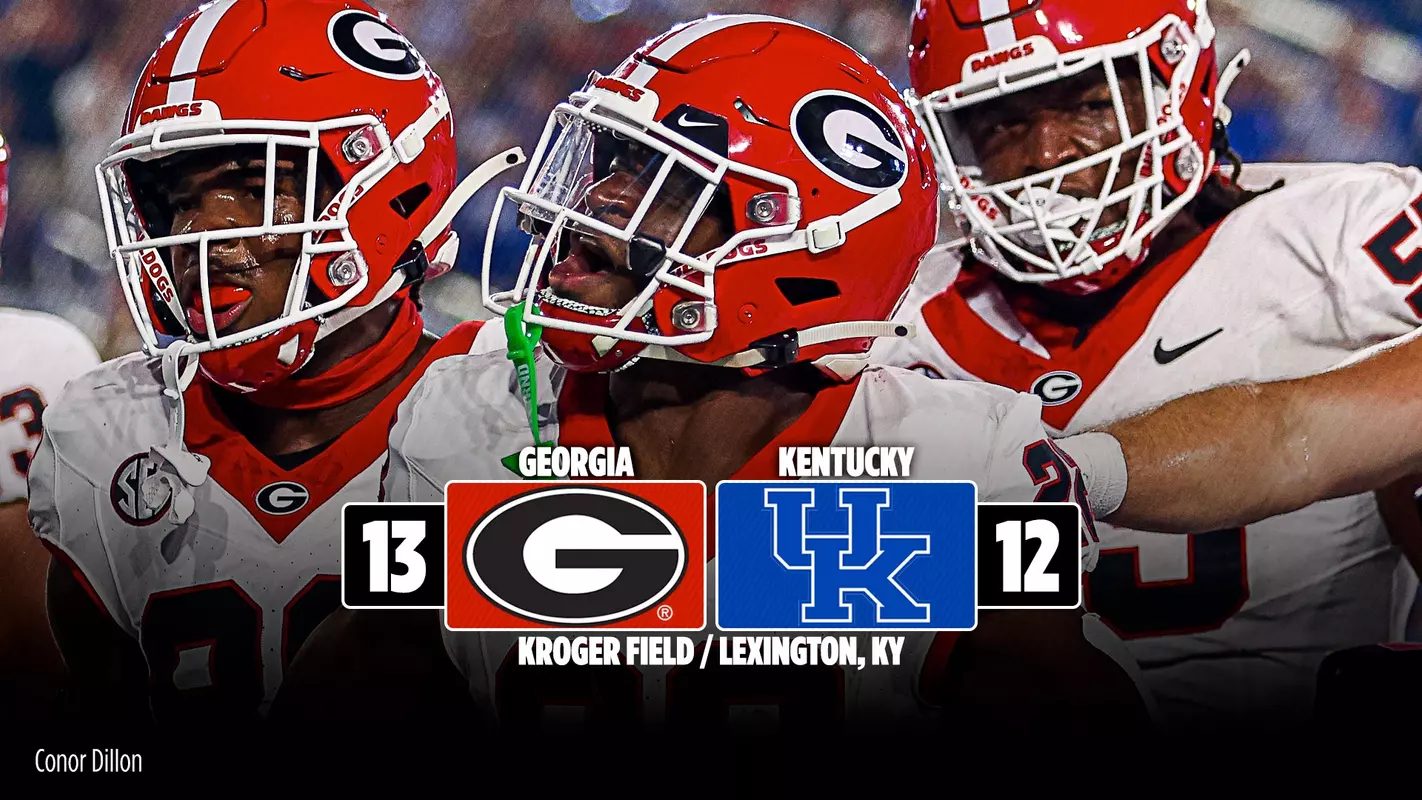 24FB Score - Georgia 13, Kentucky 12
