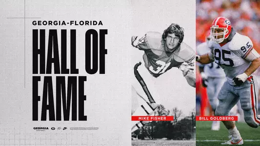 Mike Fisher, Bill Goldberg - Georgia-Florida Hall of Fame