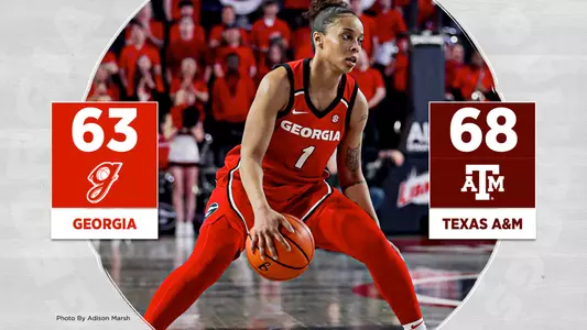 25WBB Score - Georgia 63, Texas A&M 68