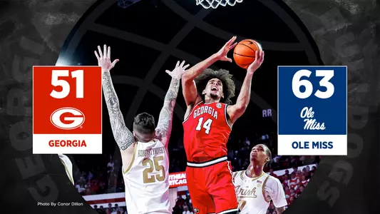 25MBB Score - Georgia 51, Ole Miss 63