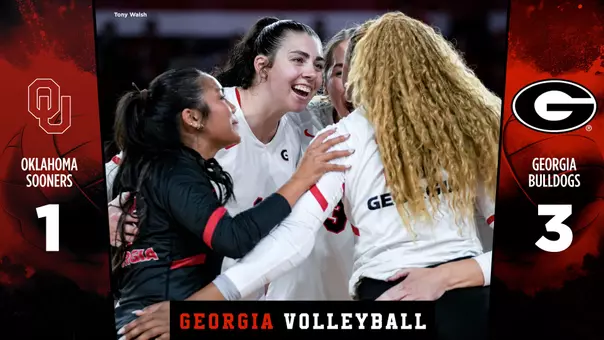 25VB Score - Georgia 3, Oklahoma 1