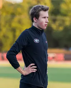 Georgia runner Kristers Kudlis during Georgia’s cross country team practices at Spec Towns Track in Athens, Ga., on Tuesday, Sept. 9, 2025. (Conor Dillon/UGAAA)