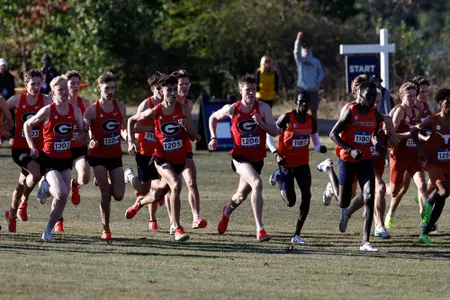Georgia's men compete at the SEC Championships