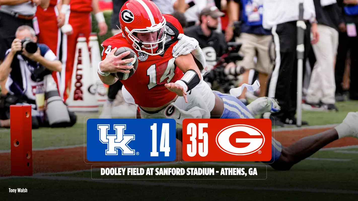 25FB Score - Georgia 35, Kentucky 14
