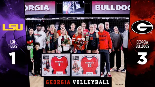 25VB Score - Georgia 3, LSU 1
