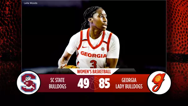 25WBB Score - Georgia 85, SC State 49