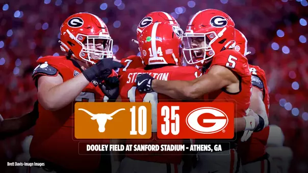 25FB Score - Georgia 35, Texas 10