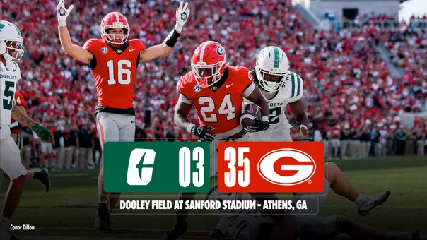 25FB Score - Georgia 35, Charlotte 3