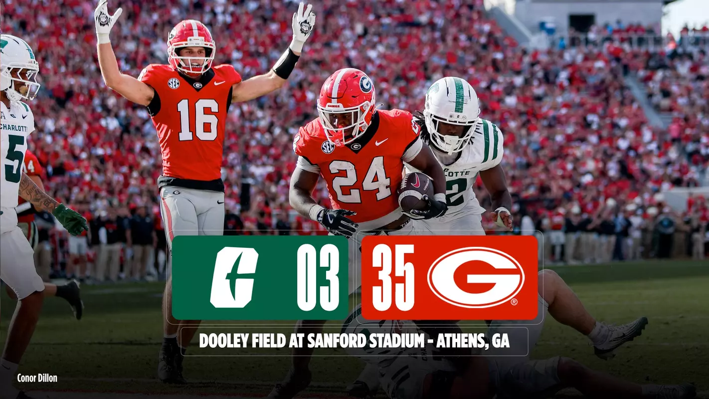 25FB Score - Georgia 35, Charlotte 3