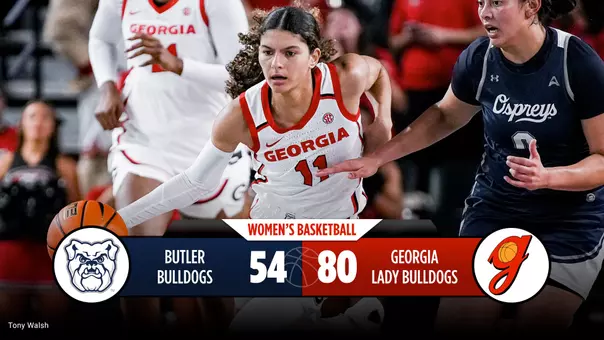 25WBB Score - Georgia 80, Butler 54
