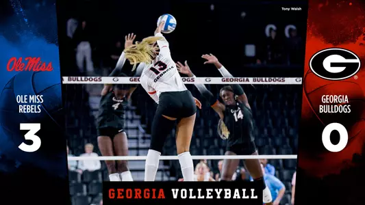 25VB Score - Georgia 0, Ole Miss 3