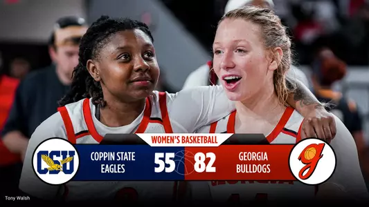 25WBB Score - Georgia 82, Coppin State 55