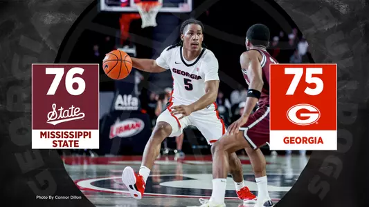 25MBB Score - Georgia 75, Mississippi State 76