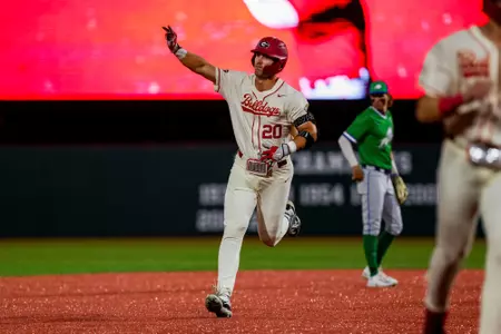 Georgia infielder/outfielder Ryland Zaborowski (20) during Georgia’s game against FGCU at Foley Field in Athens, Ga., on Saturday, March 1, 2025. (Conor Dillon/UGAAA)