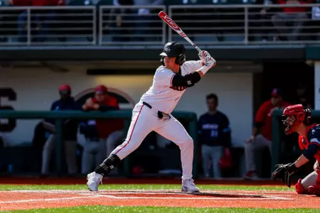 Georgia catcher/infielder/outfielder Brennan Hudson (28) during Georgia’s game against UIC at Foley Field in Athens, Ga., on Sunday, Feb. 23, 2025. (Conor Dillon/UGAAA)
