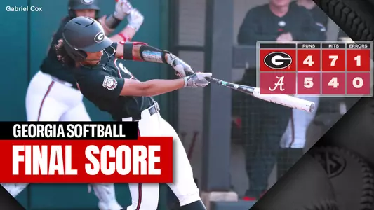 25SB Score - Georgia 4, Alabama 5