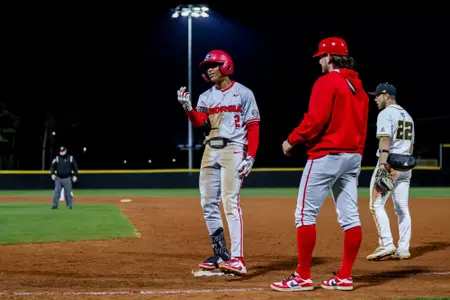 Georgia infielder Ryan Black (2) during Georgia’s game against Kennesaw State at S. Walter Kelly Sr. Memorial Field in Marietta, Ga., on Tuesday, Feb. 18, 2025. (Conor Dillon/UGAAA)