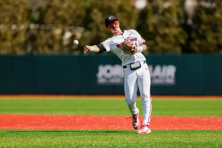 Georgia infielder Kolby Branch (9) during Georgia’s game against UIC at Foley Field in Athens, Ga., on Sunday, Feb. 23, 2025. (Conor Dillon/UGAAA)