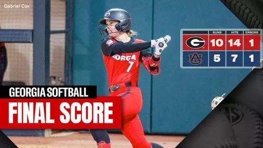 25SB Score - Georgia 10, Auburn 5