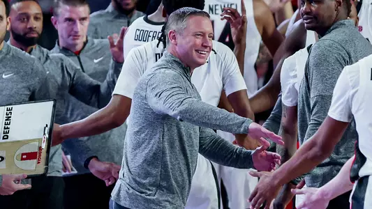Mike White coaching against Buffalo (photo by Olivia Wilson).