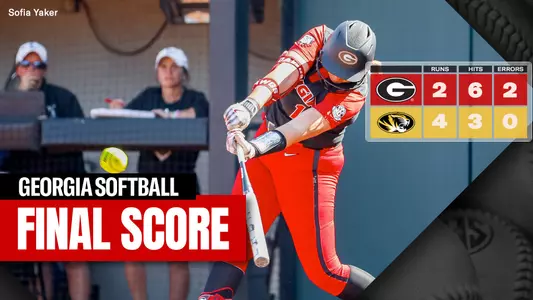 25SB Score - Georgia 2, Missouri 4