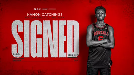 Kanon Catchings signing graphic
