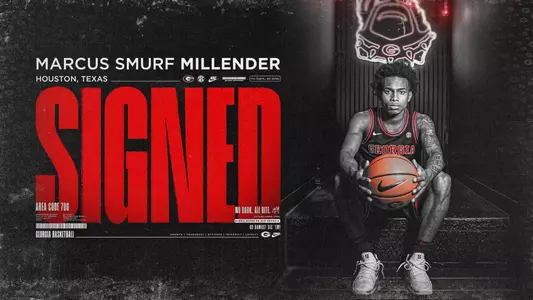 Marcus "Smurf" Millender signing graphic.