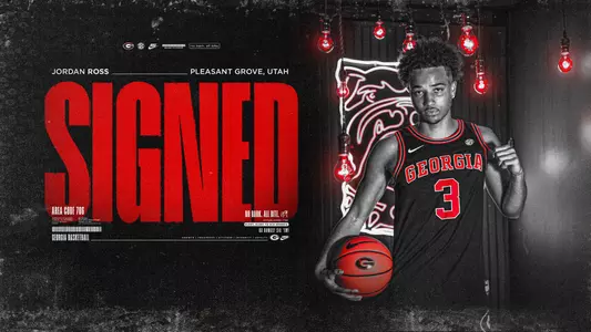 Jordan Ross signing graphic.