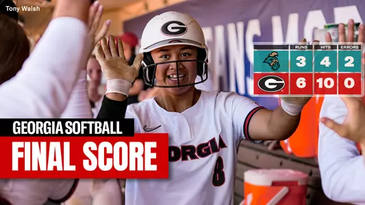 25SB Score - Georgia 6, Coastal Carolina 3
