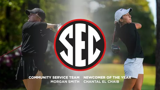 SEC Women's Golf Awards - Chantal El Chaib and Morgan Smith