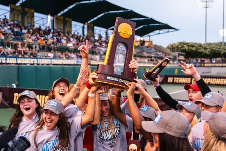 Georgia Women's Tennis wins the 2025 NCAA Championship.