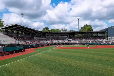 Baseball fans during Georgia’s game against Oklahoma at Foley Field in Athens, Ga., on Saturday, April 26, 2025. (Conor Dillon/UGAAA)