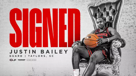 Justin Bailey signing graphic.